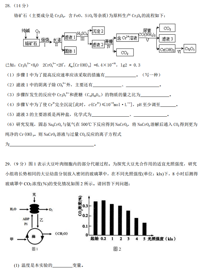 2017������У������ѧ�������������⼰��